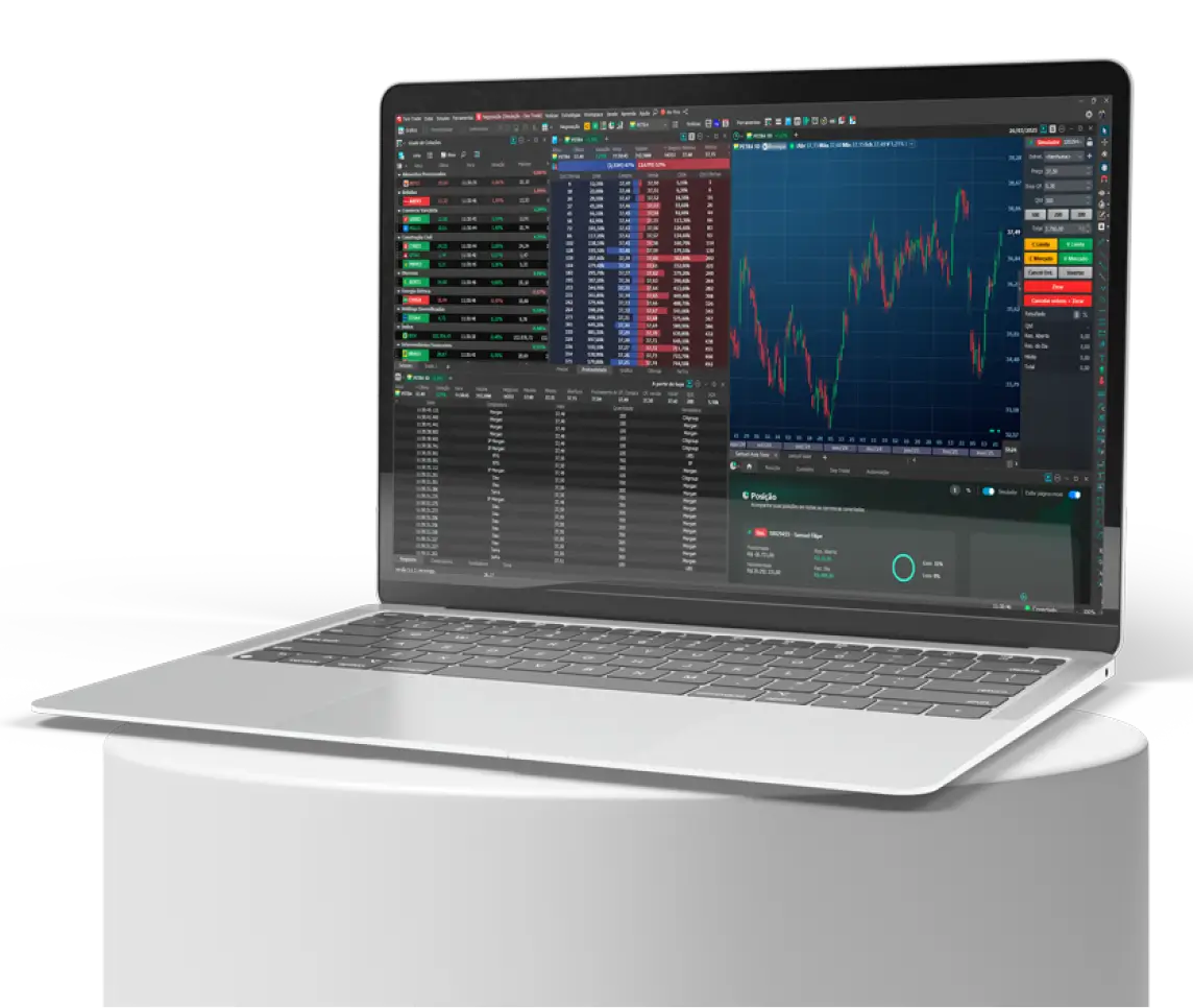 Imagem da tela da plataforma